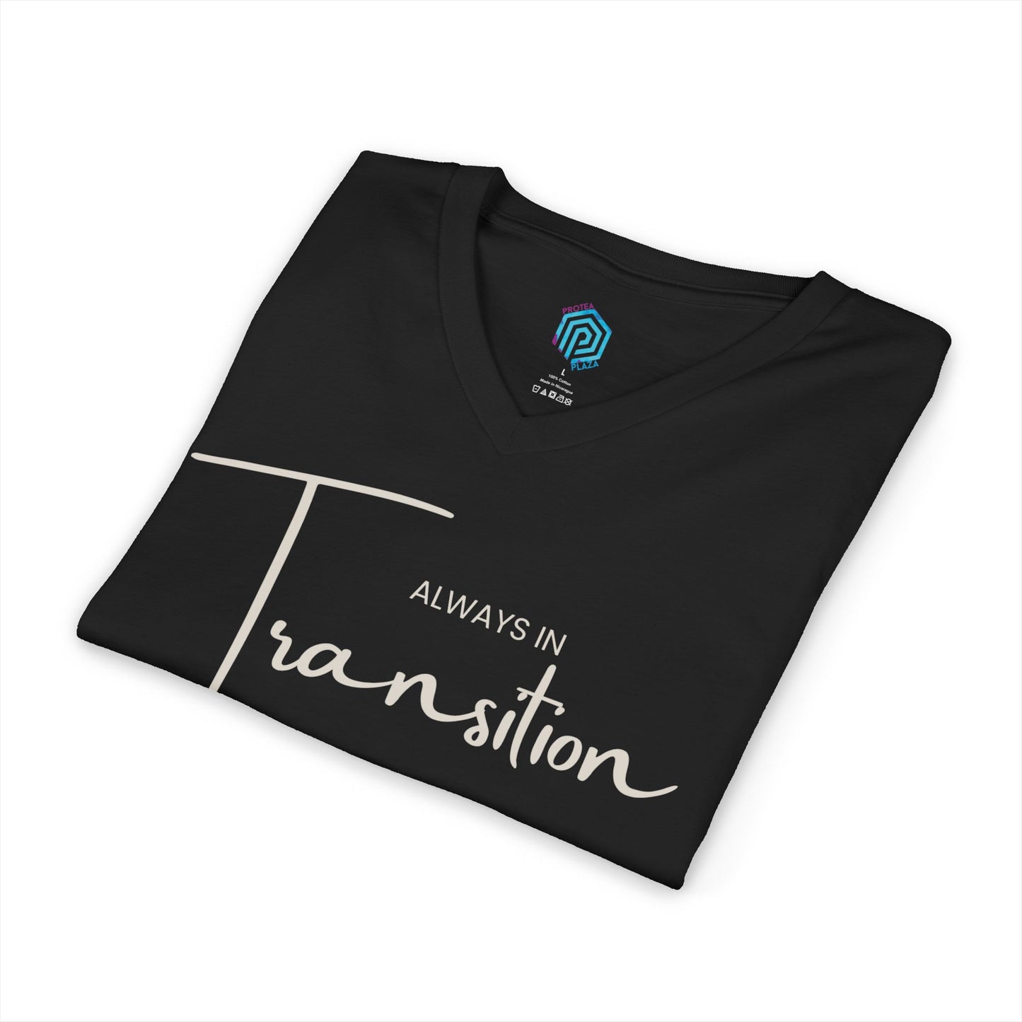 Always in Transition V-Neck Tee