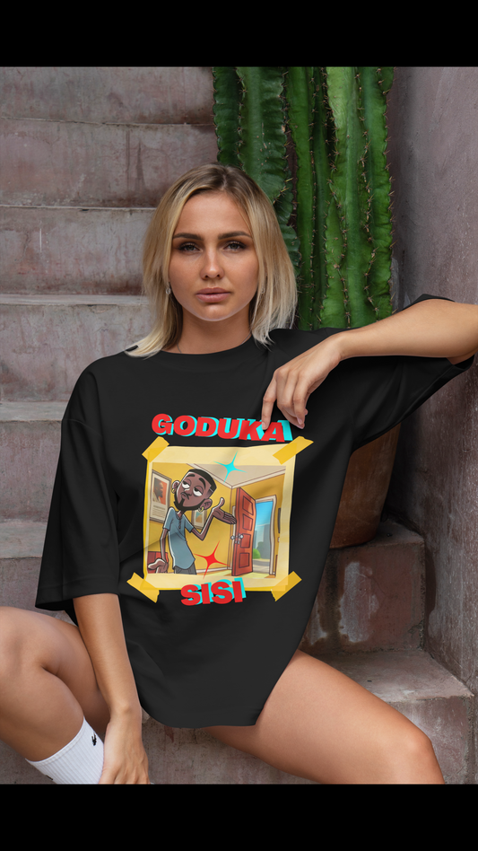 Goduka Sisi Graphic T-Shirt (Boxy)