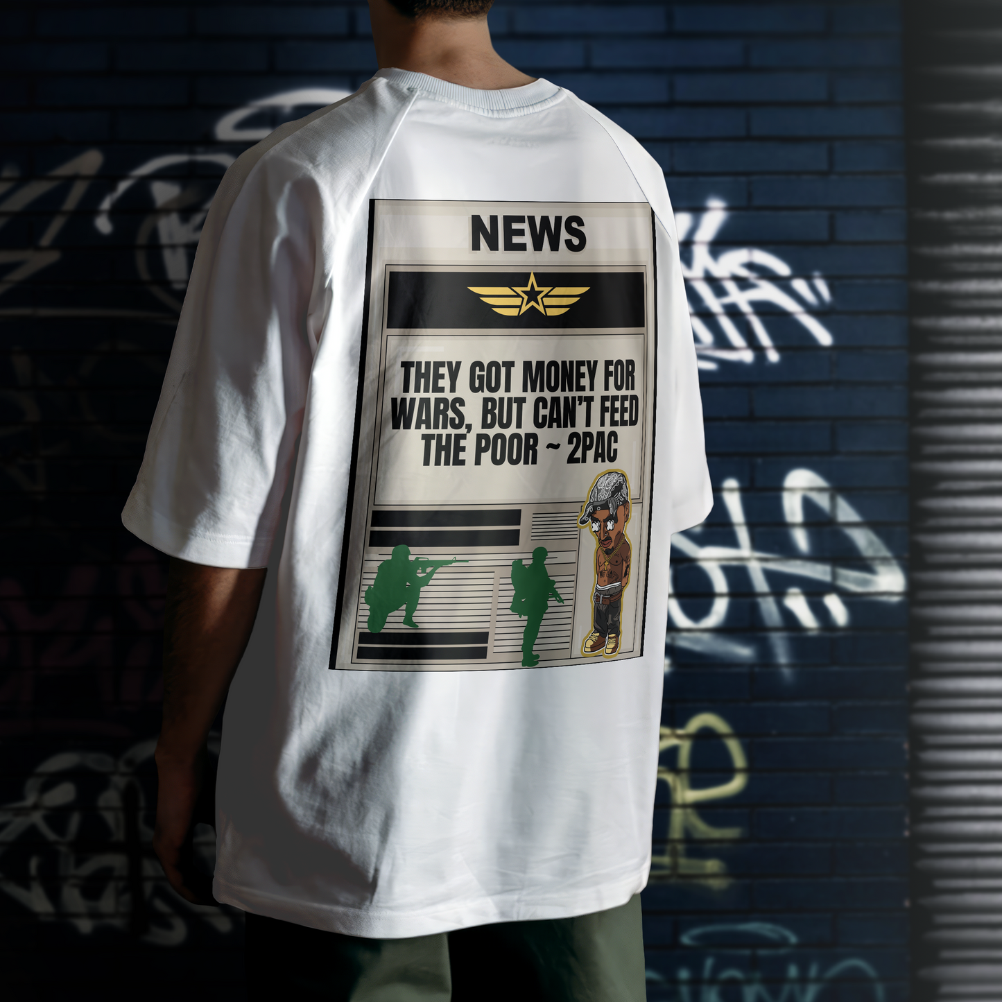 Tactical Canine Graphic Boxy T-Shirt