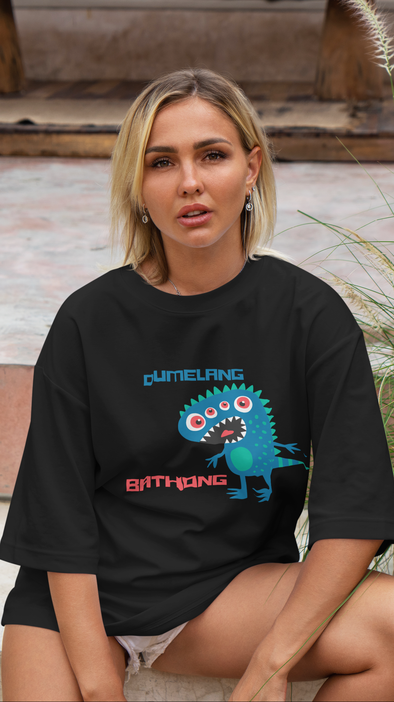 Dumelang Bathong Graphic T-Shirt (Boxy)