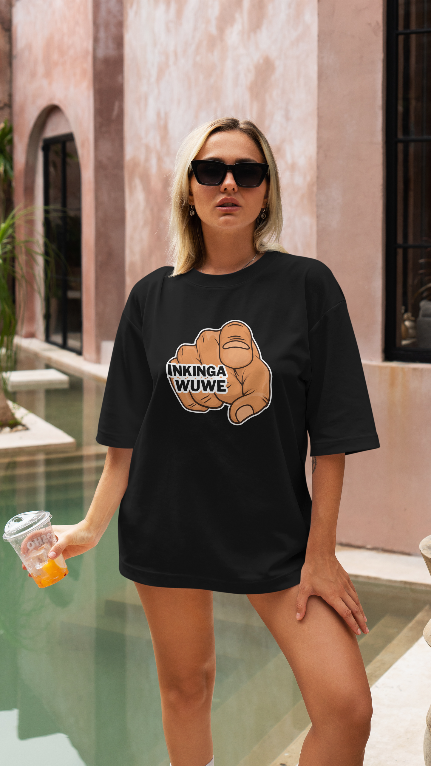 Oversized Inkinga Wuwe T-Shirt