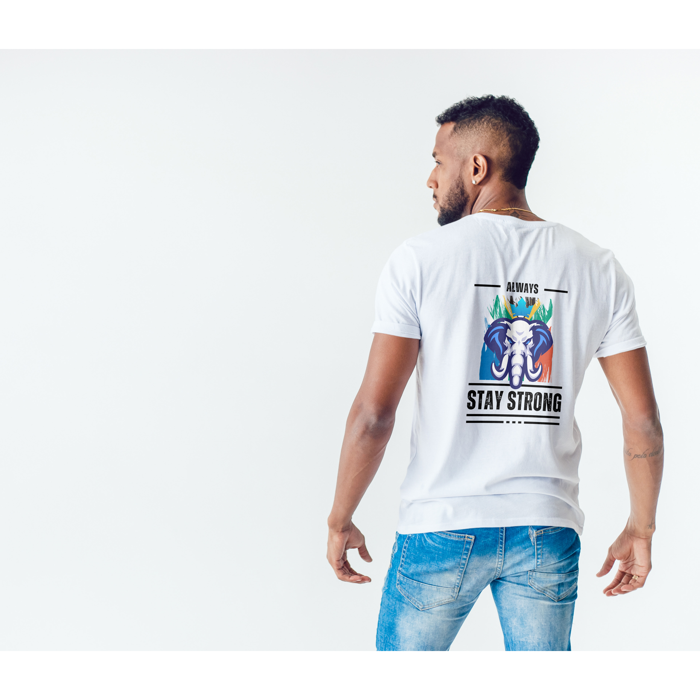 Always Stay Strong – Unisex Motivational Graphic T-Shirt
