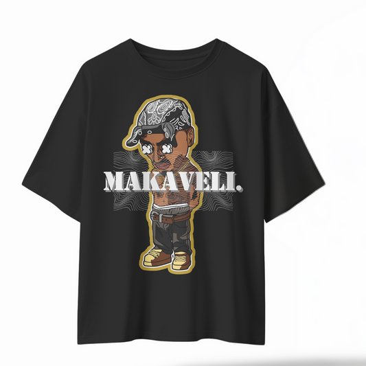 Makaveli Oversized Graphic T-Shirt