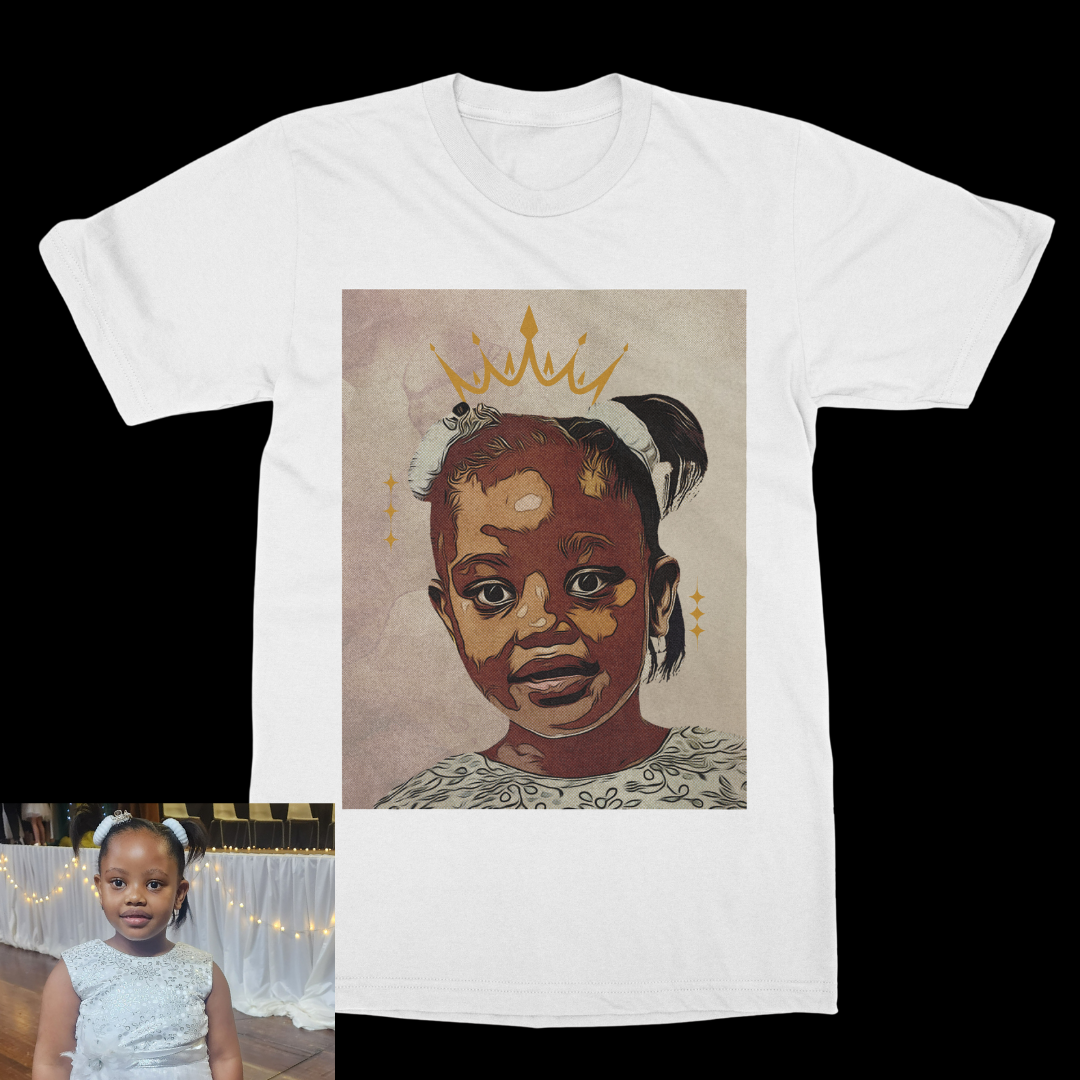 Poster Picture Face Tee Design