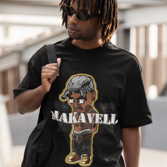 Makaveli Oversized Graphic T-Shirt