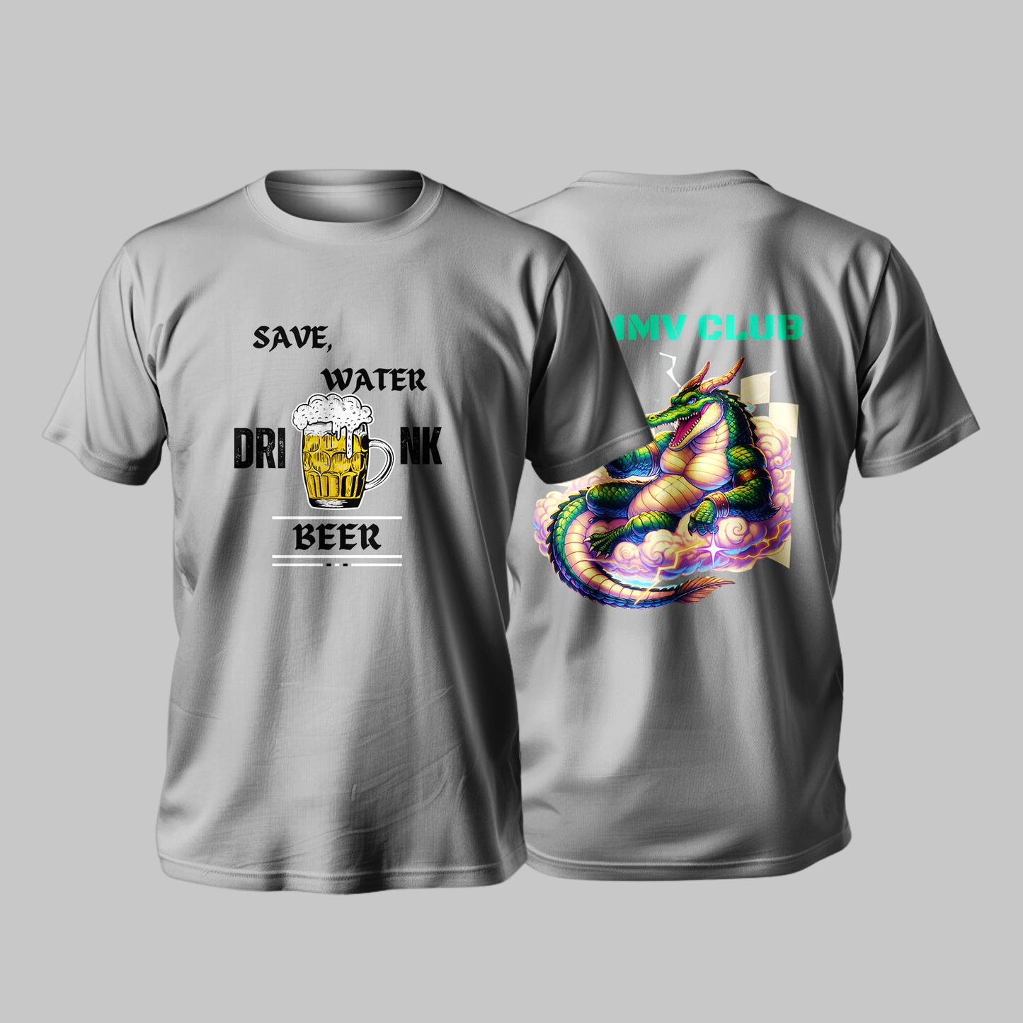 Save Water, Drink Beer Graphic T-Shirt