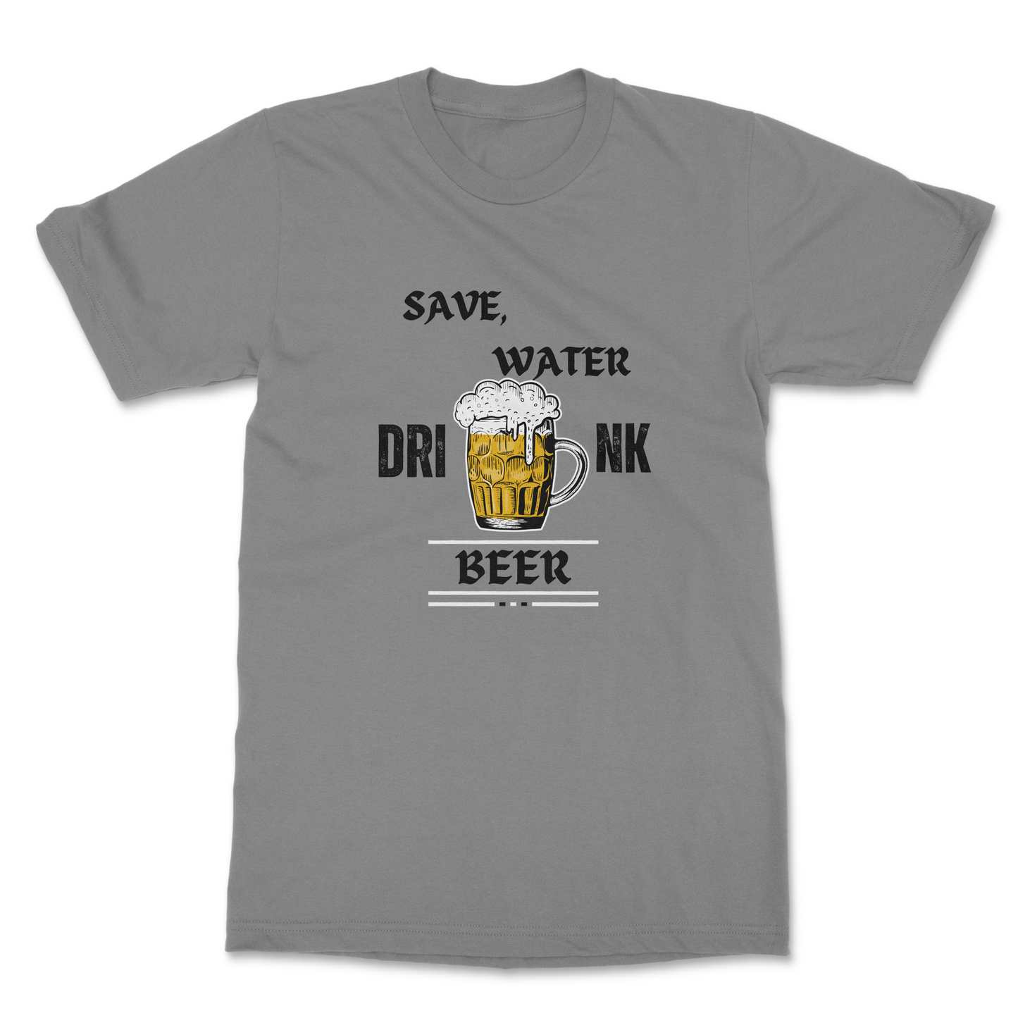 Save Water, Drink Beer Graphic T-Shirt