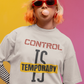 Temporary Control Is T-Shirt — Oversized Boxy Tee