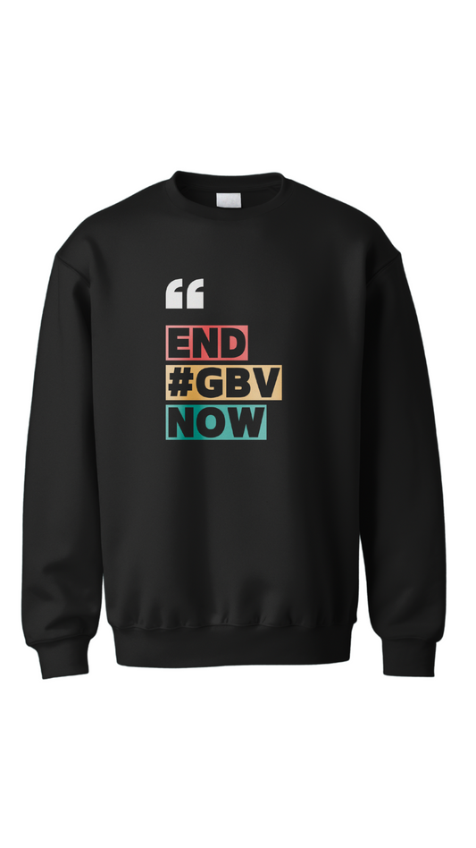 End #GBV Now Sweater