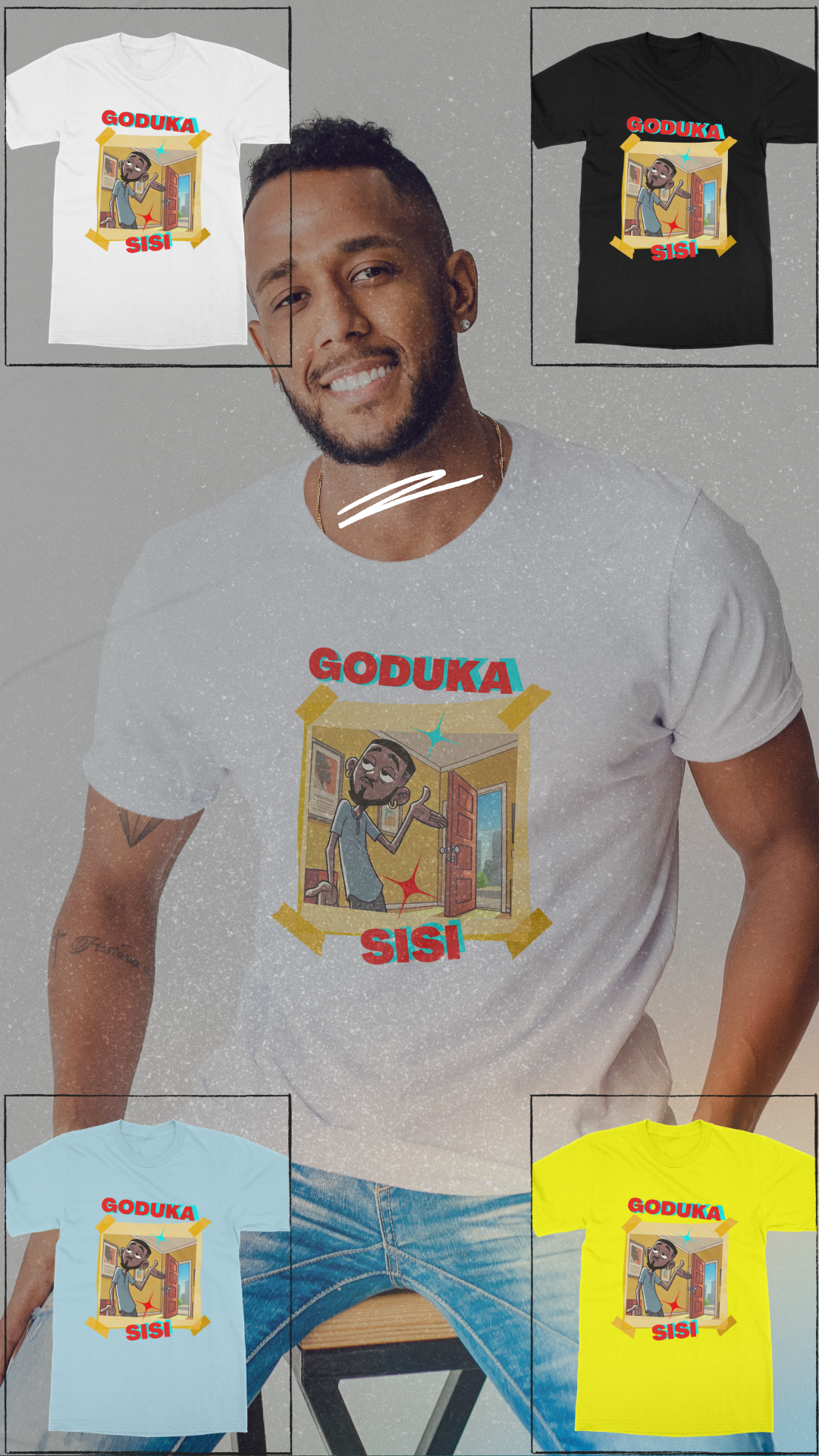 Goduka Sisi Short Sleeve Shirt (Unisex)