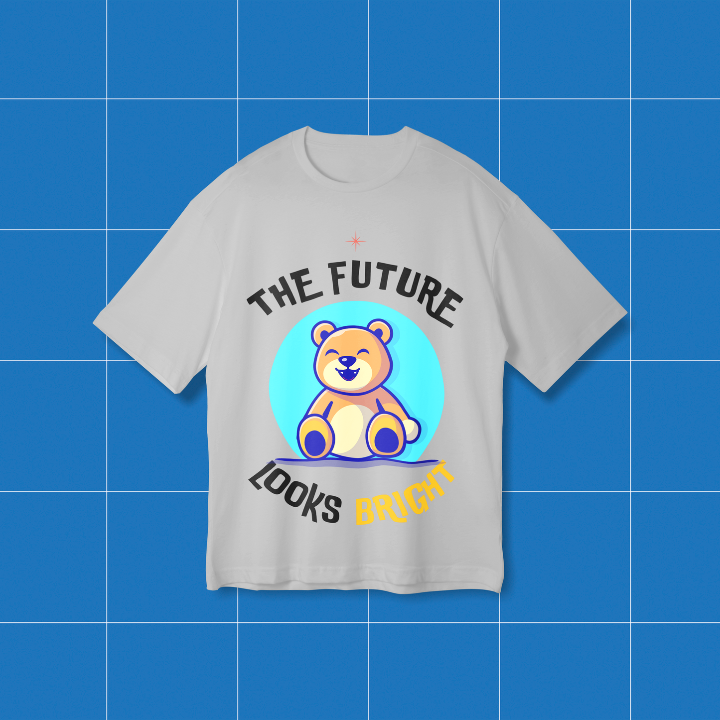 The Future Looks Bright – Oversized Front Print