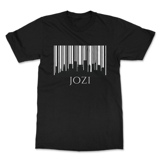 Jozi Skyline Barcode Graphic Tee