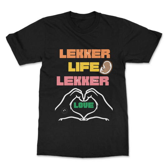 Lekker Life Lekker Love Graphic Tee