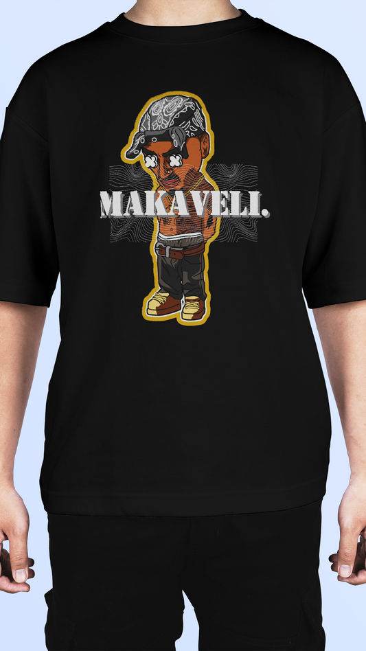 Makaveli Oversized Graphic T-Shirt