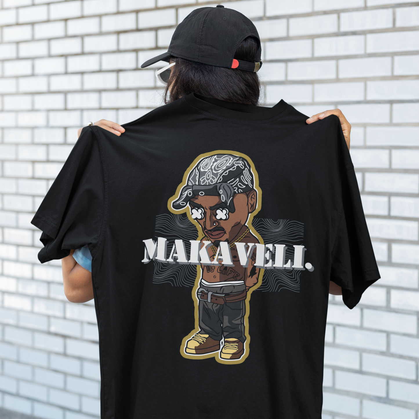 Makaveli Oversized HeavyWeight Tee