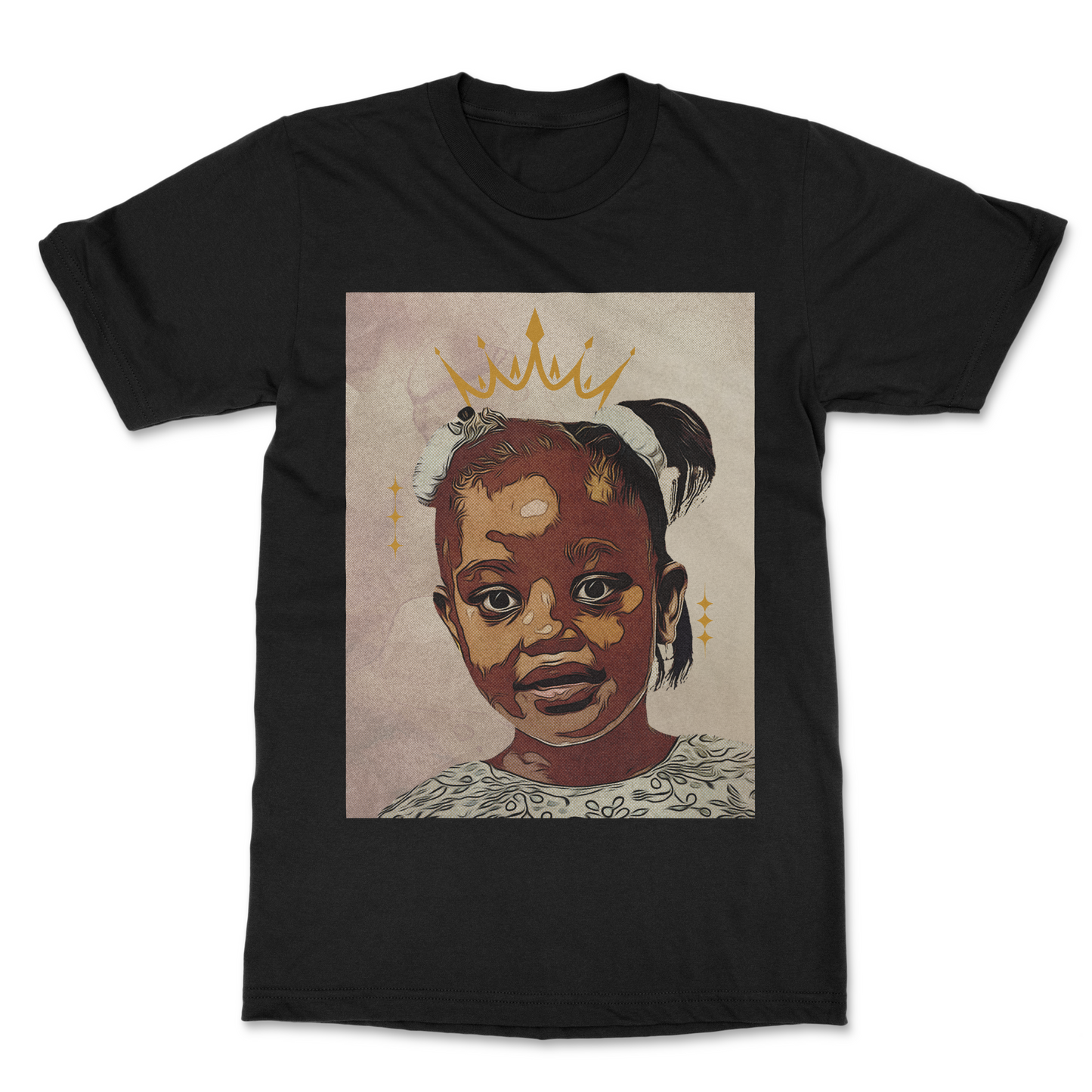 Poster Picture Face Tee Design