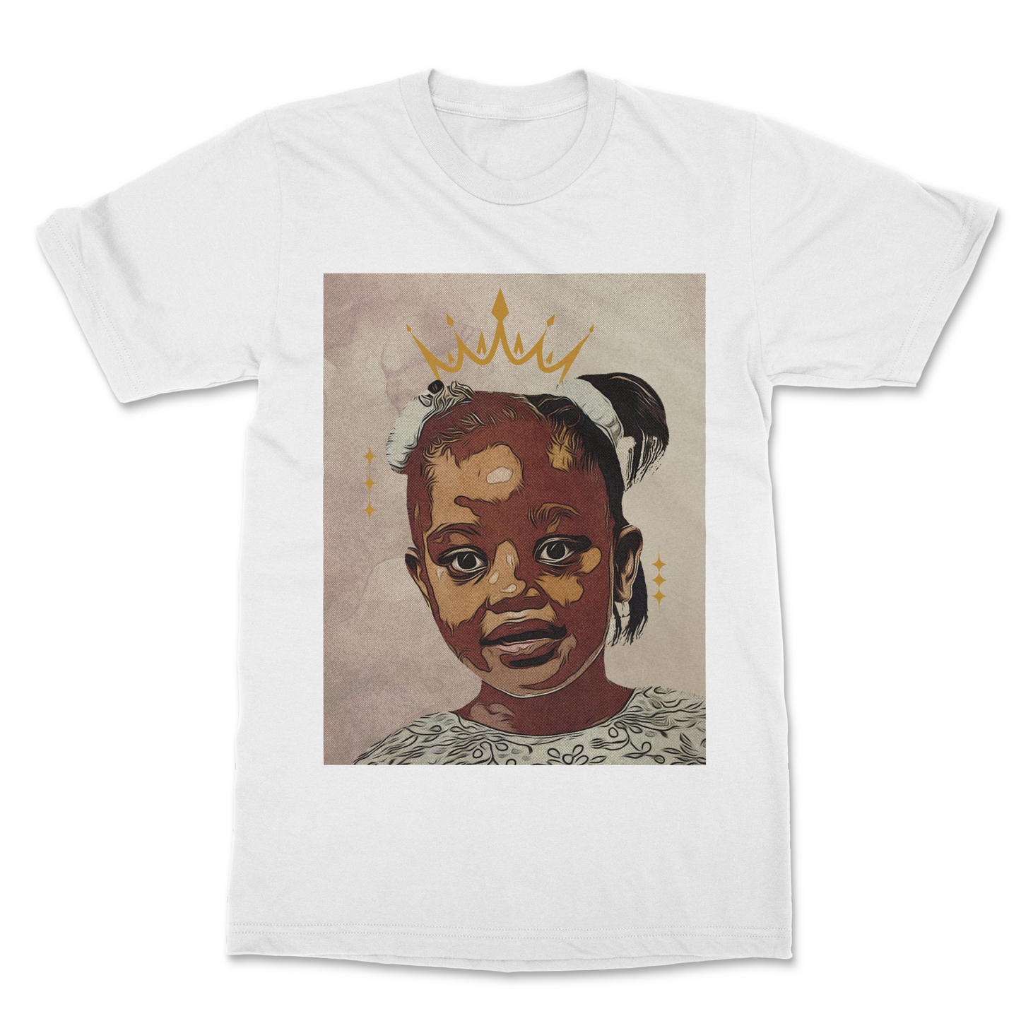 Poster Picture Face Tee Design