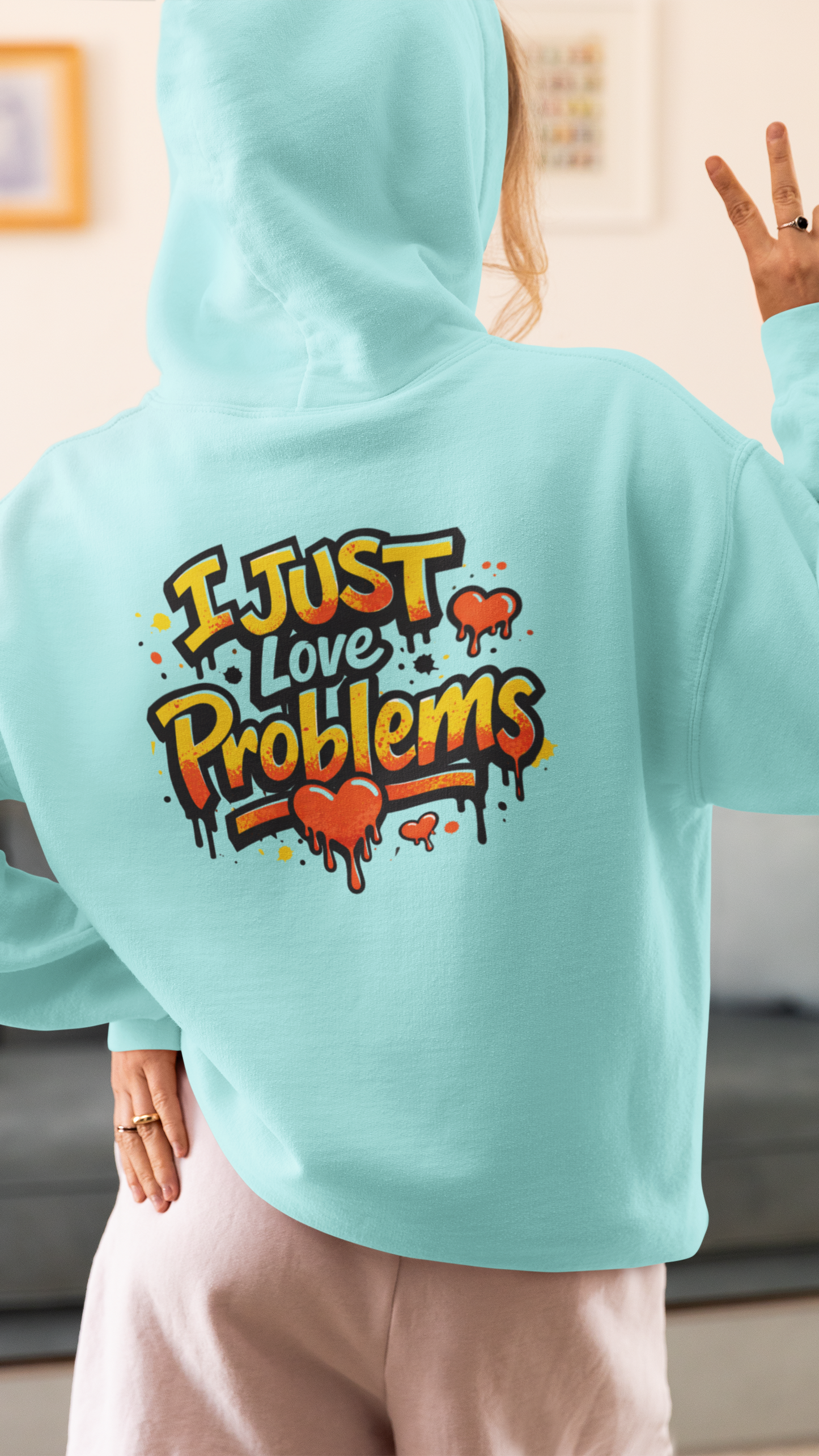 I Am the Problem Hooded Sweatshirt