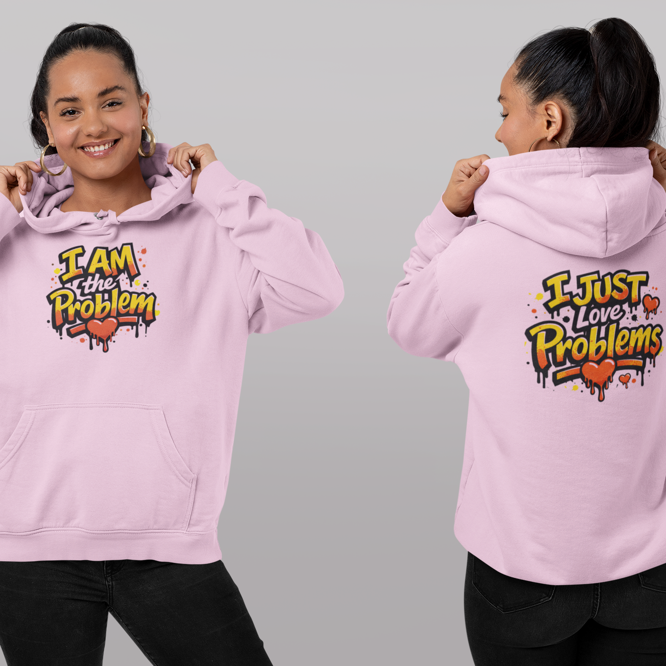 I Am the Problem Hooded Sweatshirt
