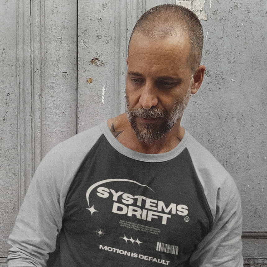 Systems Drift Raglan Tee