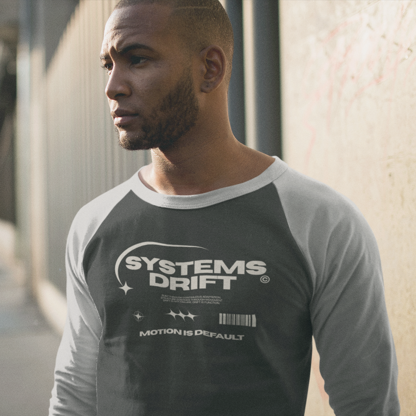 Systems Drift Raglan Tee