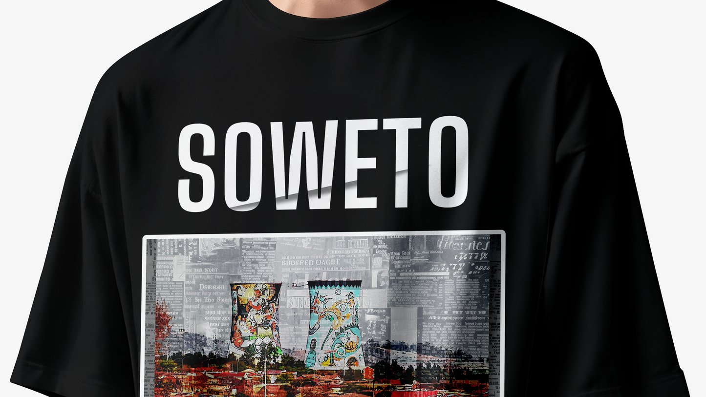 Soweto Classic Oversized T-Shirt – A Tribute to South African Heritage