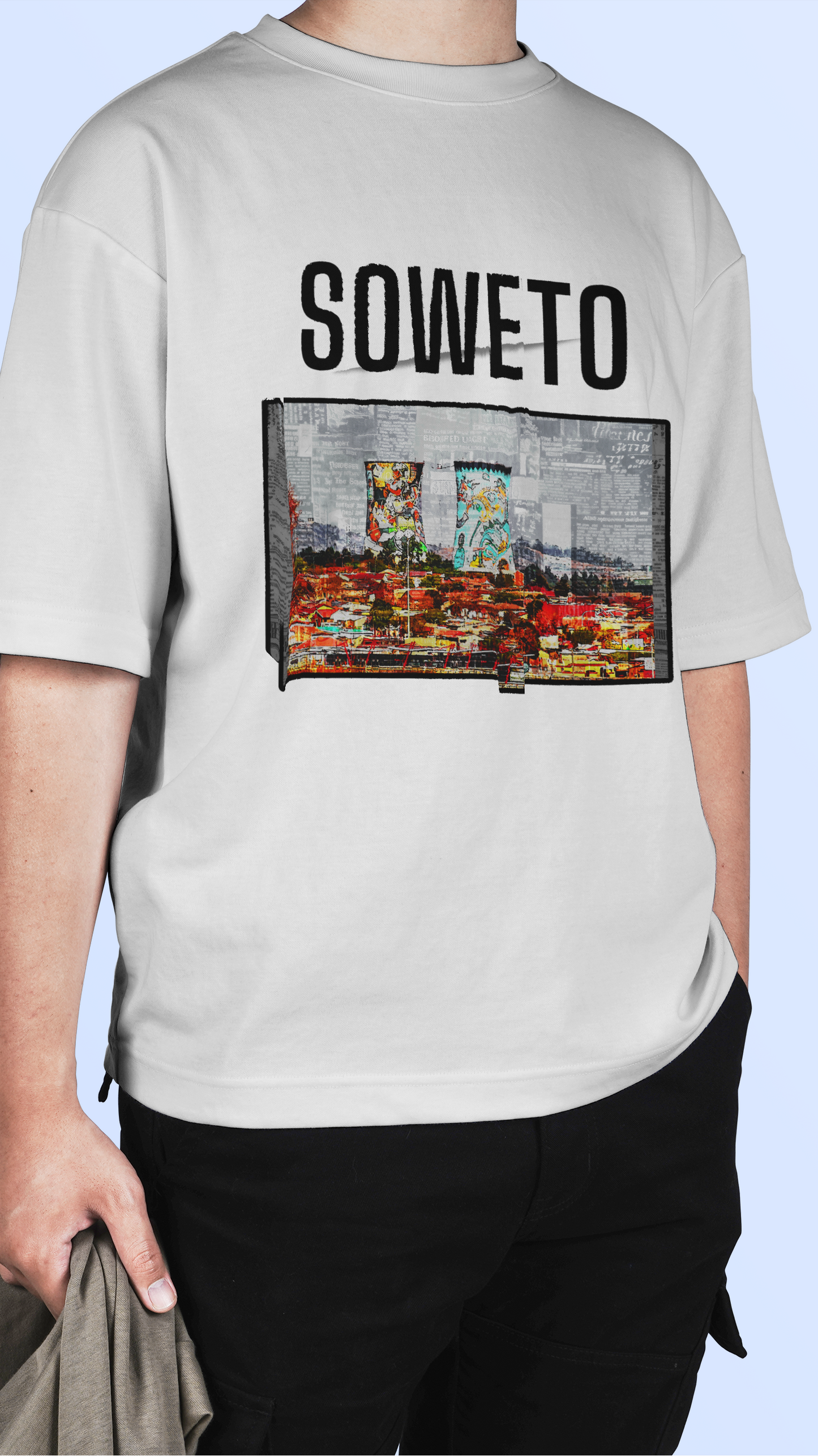 Soweto Classic Oversized T-Shirt – A Tribute to South African Heritage