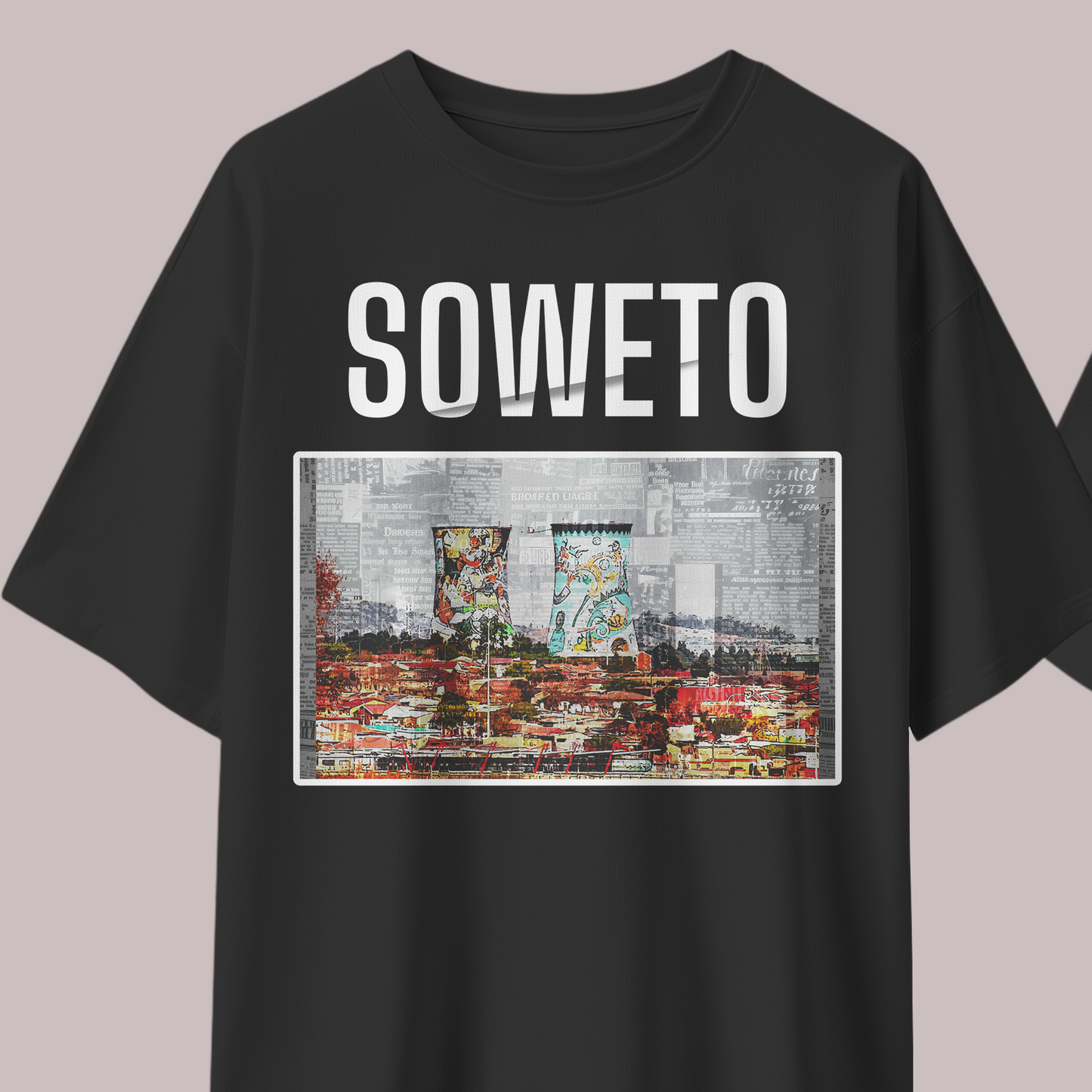 Soweto Classic Oversized T-Shirt – A Tribute to South African Heritage