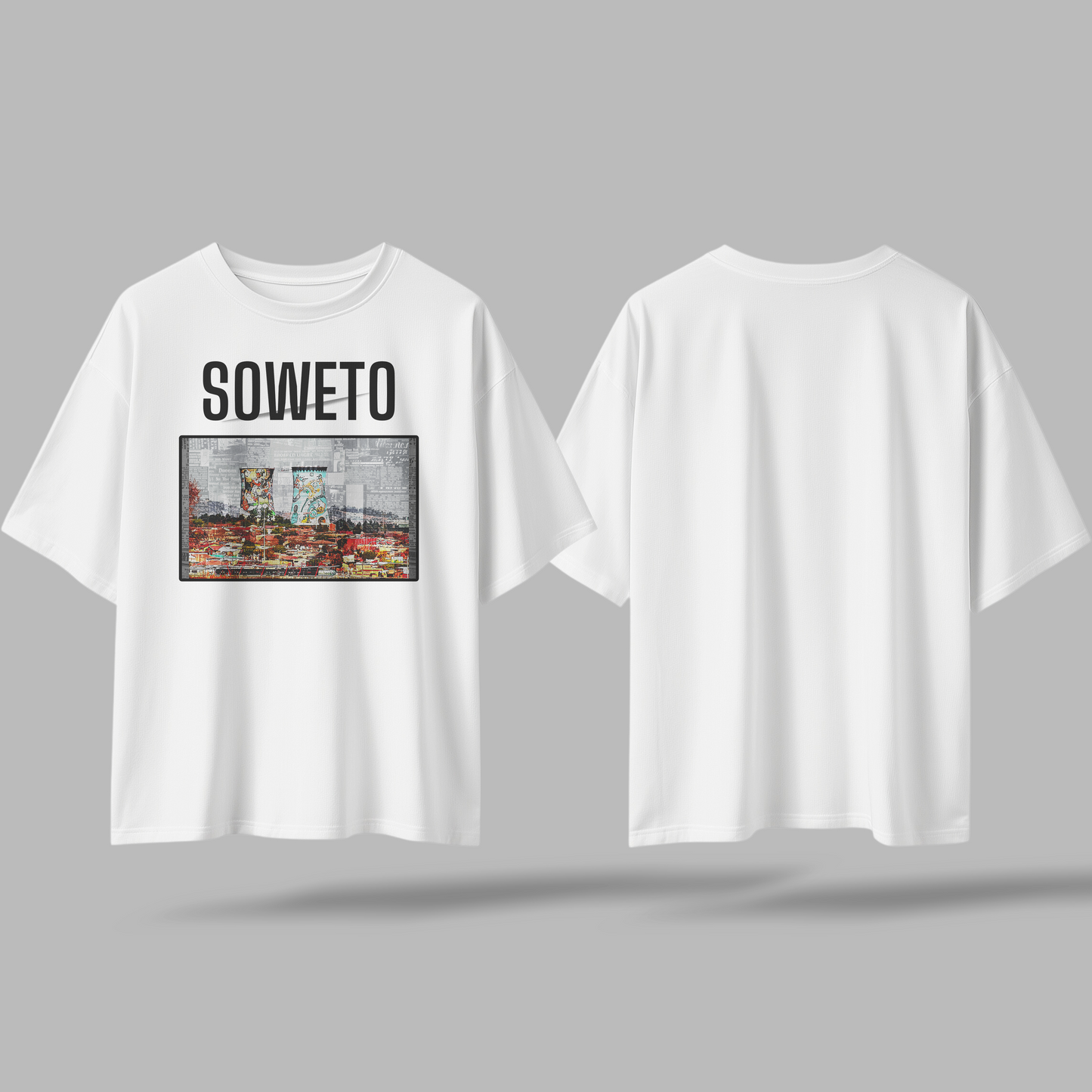 Soweto Classic Oversized T-Shirt – A Tribute to South African Heritage