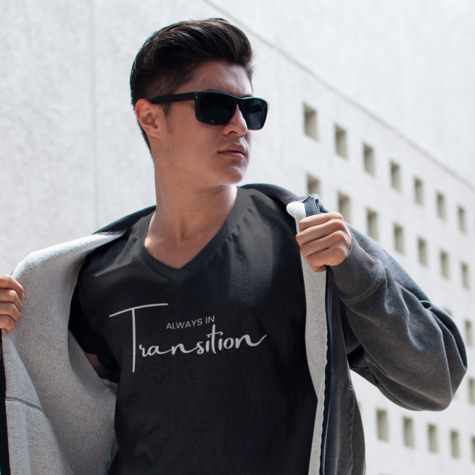Always in Transition V-Neck Tee